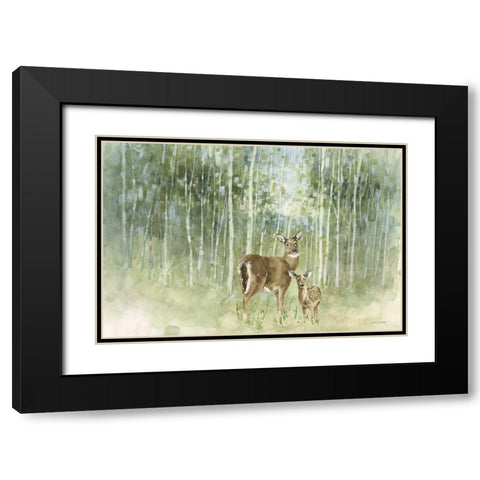 Natures Call I Black Modern Wood Framed Art Print with Double Matting by Audit, Lisa
