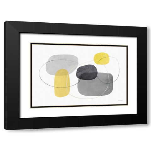Radiance 01 Black Modern Wood Framed Art Print with Double Matting by Audit, Lisa
