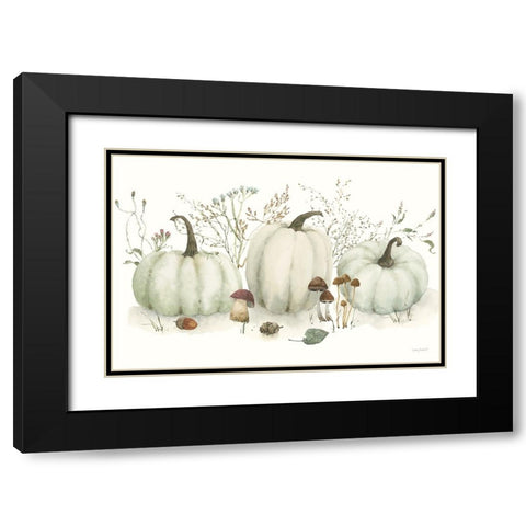 Seasons Study XI Black Modern Wood Framed Art Print with Double Matting by Audit, Lisa