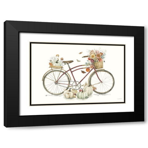 Seasons Study XXXIII Black Modern Wood Framed Art Print with Double Matting by Audit, Lisa