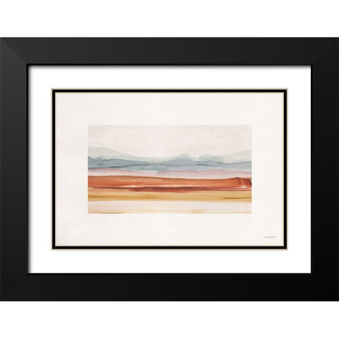 Sierra Hills 04 Black Modern Wood Framed Art Print with Double Matting by Audit, Lisa