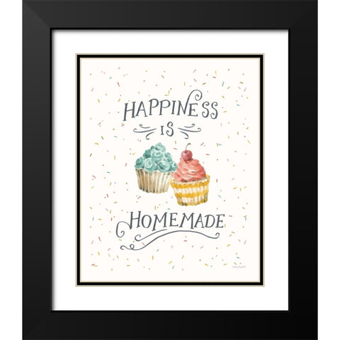 Sweet Little Pleasures VI Black Modern Wood Framed Art Print with Double Matting by Audit, Lisa
