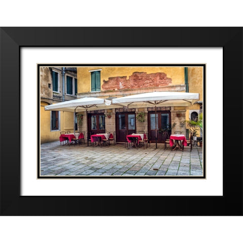 Open at Seven Black Modern Wood Framed Art Print with Double Matting by Head, Danny