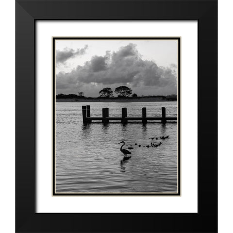 Morning at the Pass Black Modern Wood Framed Art Print with Double Matting by Head, Danny