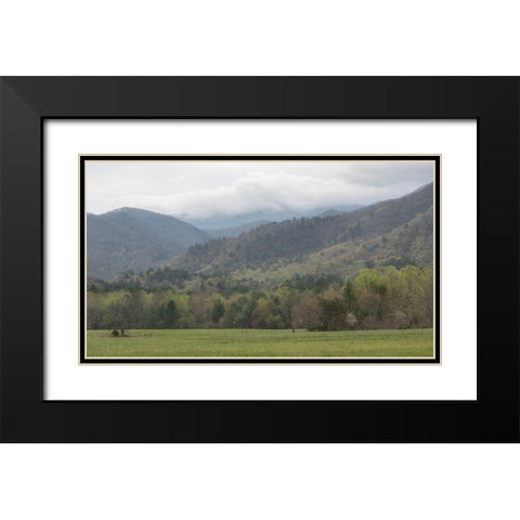 In the Cove Black Modern Wood Framed Art Print with Double Matting by Head, Danny