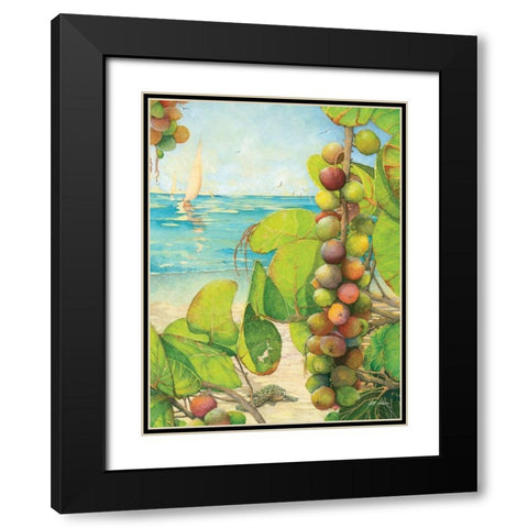 Coming Home Black Modern Wood Framed Art Print with Double Matting by Rizzo, Gene