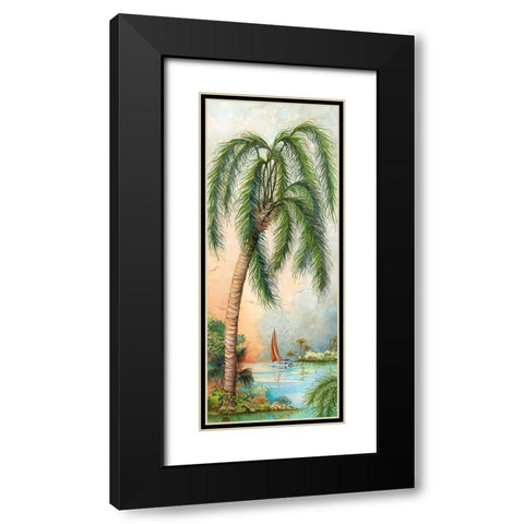 Sail Away-2 Black Modern Wood Framed Art Print with Double Matting by Rizzo, Gene