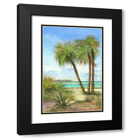 Sweet Spot Black Modern Wood Framed Art Print with Double Matting by Rizzo, Gene