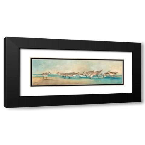 Chairman of the Board Black Modern Wood Framed Art Print with Double Matting by Rizzo, Gene