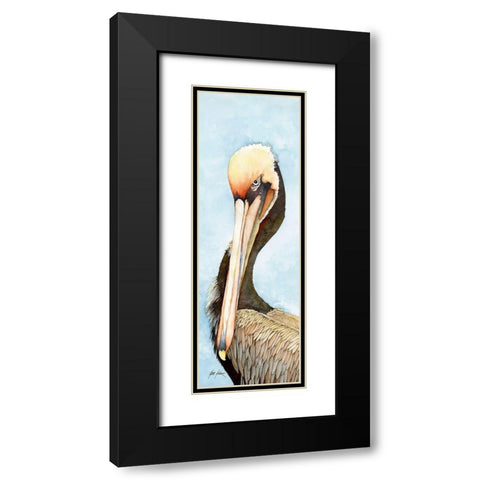 Heres Looking At You Black Modern Wood Framed Art Print with Double Matting by Rizzo, Gene