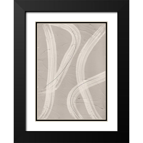 Liminal No.2 Black Modern Wood Framed Art Print with Double Matting by Ratcliffe, Tiffany
