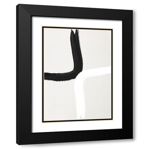 The Arches No.2 Black Modern Wood Framed Art Print with Double Matting by Ratcliffe, Tiffany