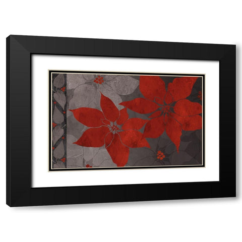Nuit de Noel I Black Modern Wood Framed Art Print with Double Matting by Art Licensing Studio