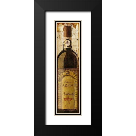 European sample I-a Black Modern Wood Framed Art Print with Double Matting by Art Licensing Studio