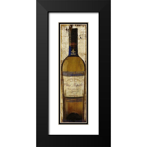 European Sample II-b Black Modern Wood Framed Art Print with Double Matting by Art Licensing Studio