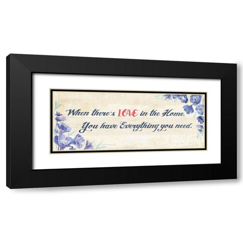 You Have Everything Black Modern Wood Framed Art Print with Double Matting by Art Licensing Studio