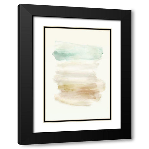 Water flow 2 Black Modern Wood Framed Art Print with Double Matting by Art Licensing Studio
