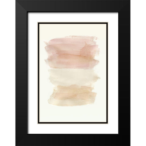 Water flow 3 Black Modern Wood Framed Art Print with Double Matting by Art Licensing Studio