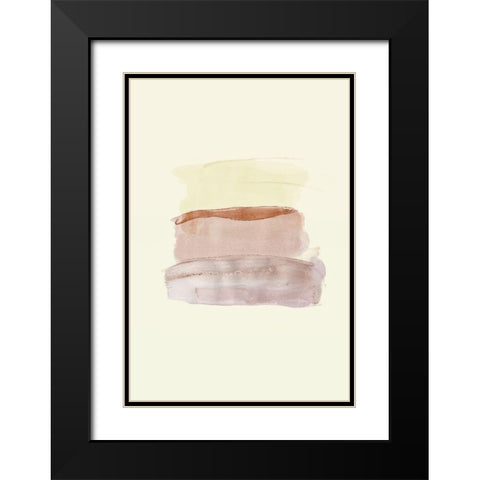 Water flow 5 Black Modern Wood Framed Art Print with Double Matting by Art Licensing Studio