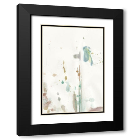 Water spot 2 Black Modern Wood Framed Art Print with Double Matting by Art Licensing Studio
