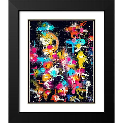 The Lovers The Dreamers And Me Black Modern Wood Framed Art Print with Double Matting by Mcilwaine, Alloyius