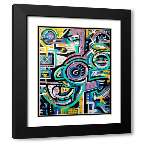 Totem 2025 Black Modern Wood Framed Art Print with Double Matting by Mcilwaine, Alloyius