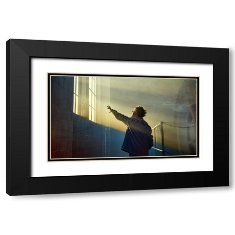 Lights Will Guide You Black Modern Wood Framed Art Print with Double Matting by Heine, Ben