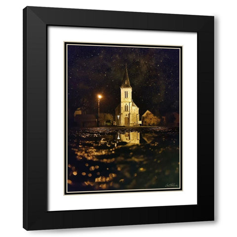 Own The Twilight Black Modern Wood Framed Art Print with Double Matting by Heine, Ben