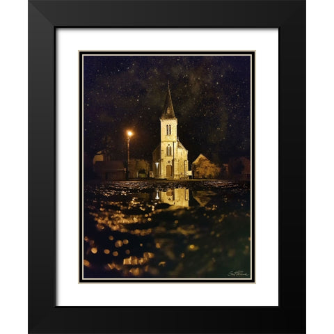 Own The Twilight Black Modern Wood Framed Art Print with Double Matting by Heine, Ben
