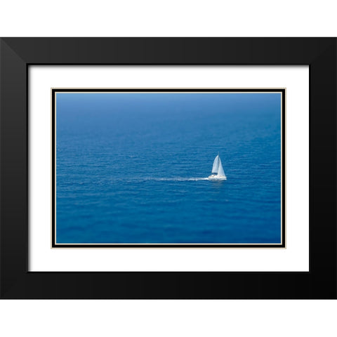 Miniature - 4 Black Modern Wood Framed Art Print with Double Matting by Heine, Ben