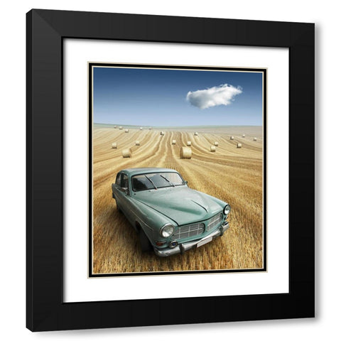 Nowhere to be Found Black Modern Wood Framed Art Print with Double Matting by Heine, Ben