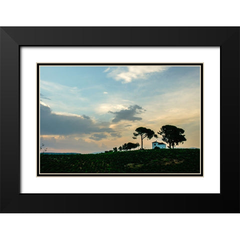 Santiago de Compostela pilgrimage - 216 Black Modern Wood Framed Art Print with Double Matting by Heine, Ben