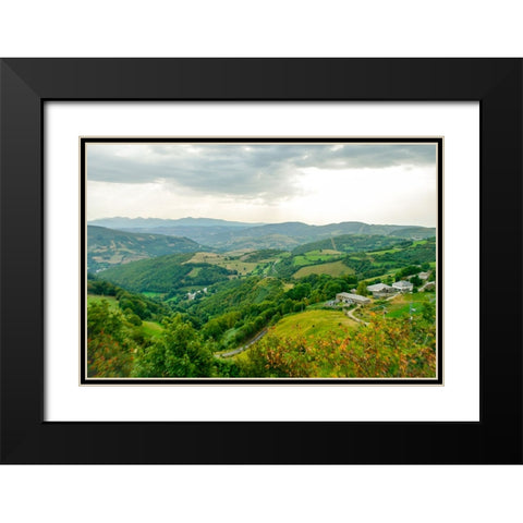 Santiago de Compostela pilgrimage - 235 Black Modern Wood Framed Art Print with Double Matting by Heine, Ben