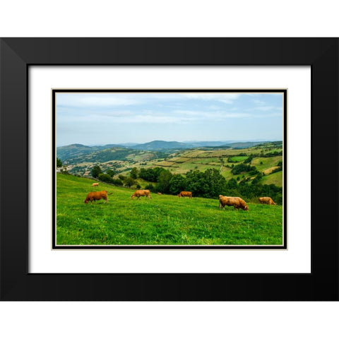 Santiago de Compostela pilgrimage - 237 Black Modern Wood Framed Art Print with Double Matting by Heine, Ben