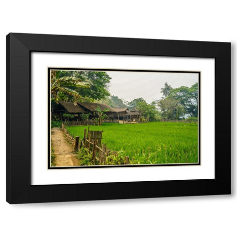 Thailand - 16 Black Modern Wood Framed Art Print with Double Matting by Heine, Ben