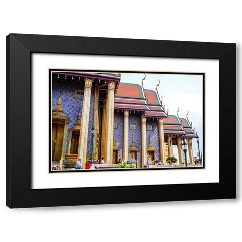 Thailand - 24 Black Modern Wood Framed Art Print with Double Matting by Heine, Ben