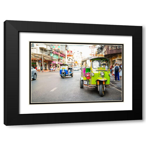 Thailand - 70 Black Modern Wood Framed Art Print with Double Matting by Heine, Ben