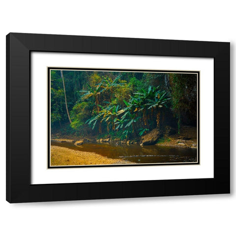 Thailand - 104 Black Modern Wood Framed Art Print with Double Matting by Heine, Ben