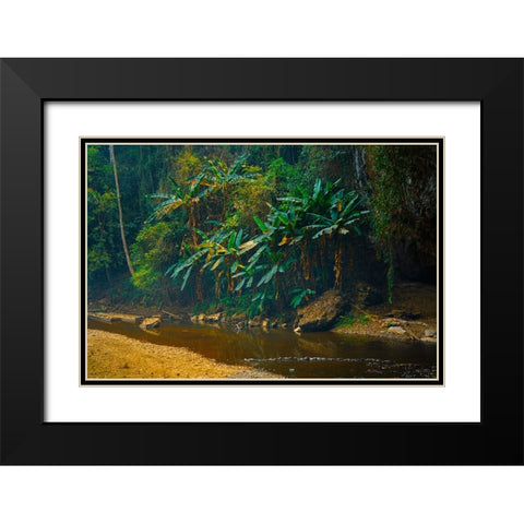 Thailand - 104 Black Modern Wood Framed Art Print with Double Matting by Heine, Ben