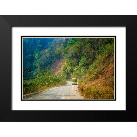Thailand - 166 Black Modern Wood Framed Art Print with Double Matting by Heine, Ben