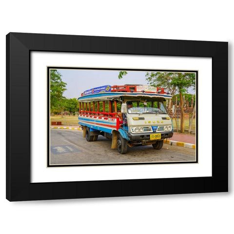 Thailand - 183 Black Modern Wood Framed Art Print with Double Matting by Heine, Ben