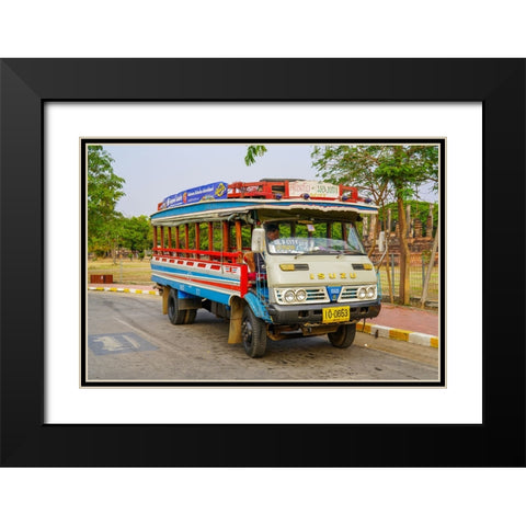 Thailand - 183 Black Modern Wood Framed Art Print with Double Matting by Heine, Ben