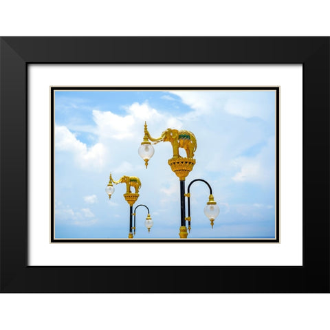 Thailand - 385 Black Modern Wood Framed Art Print with Double Matting by Heine, Ben