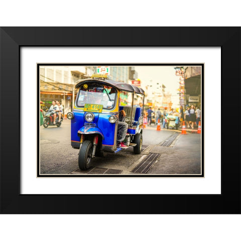 Thailand - 439 Black Modern Wood Framed Art Print with Double Matting by Heine, Ben