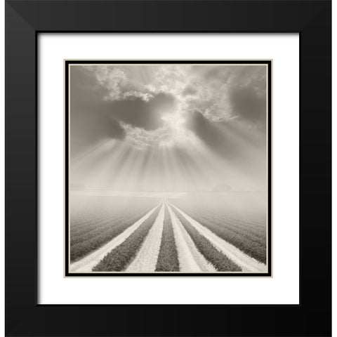 There is a God Somewhere Black Modern Wood Framed Art Print with Double Matting by Heine, Ben