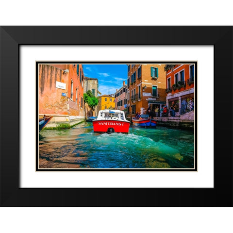 _SAM0738 Black Modern Wood Framed Art Print with Double Matting by Heine, Ben