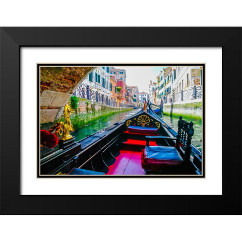 _SAM0741 Black Modern Wood Framed Art Print with Double Matting by Heine, Ben