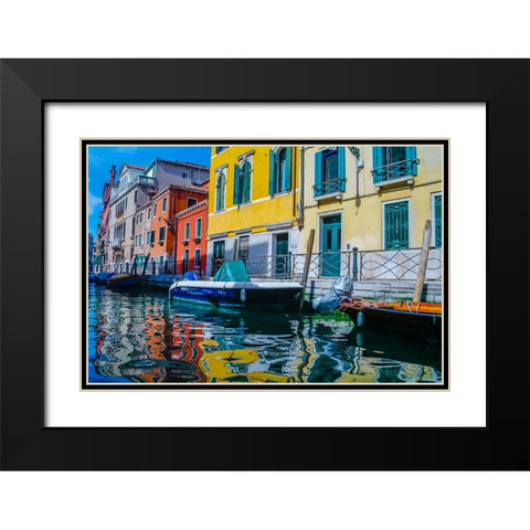 _SAM0745 Black Modern Wood Framed Art Print with Double Matting by Heine, Ben