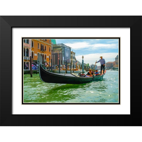 _SAM0757 Black Modern Wood Framed Art Print with Double Matting by Heine, Ben