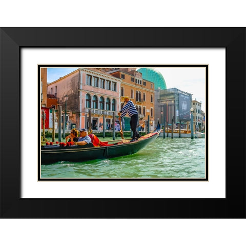 _SAM0759 Black Modern Wood Framed Art Print with Double Matting by Heine, Ben